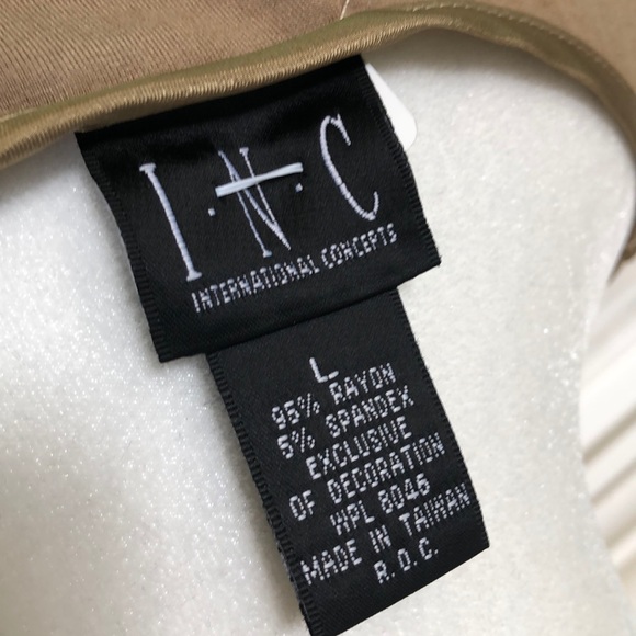 🌺I. N. C. Women’s tank top with silk pocket 🌺 - Picture 7 of 7